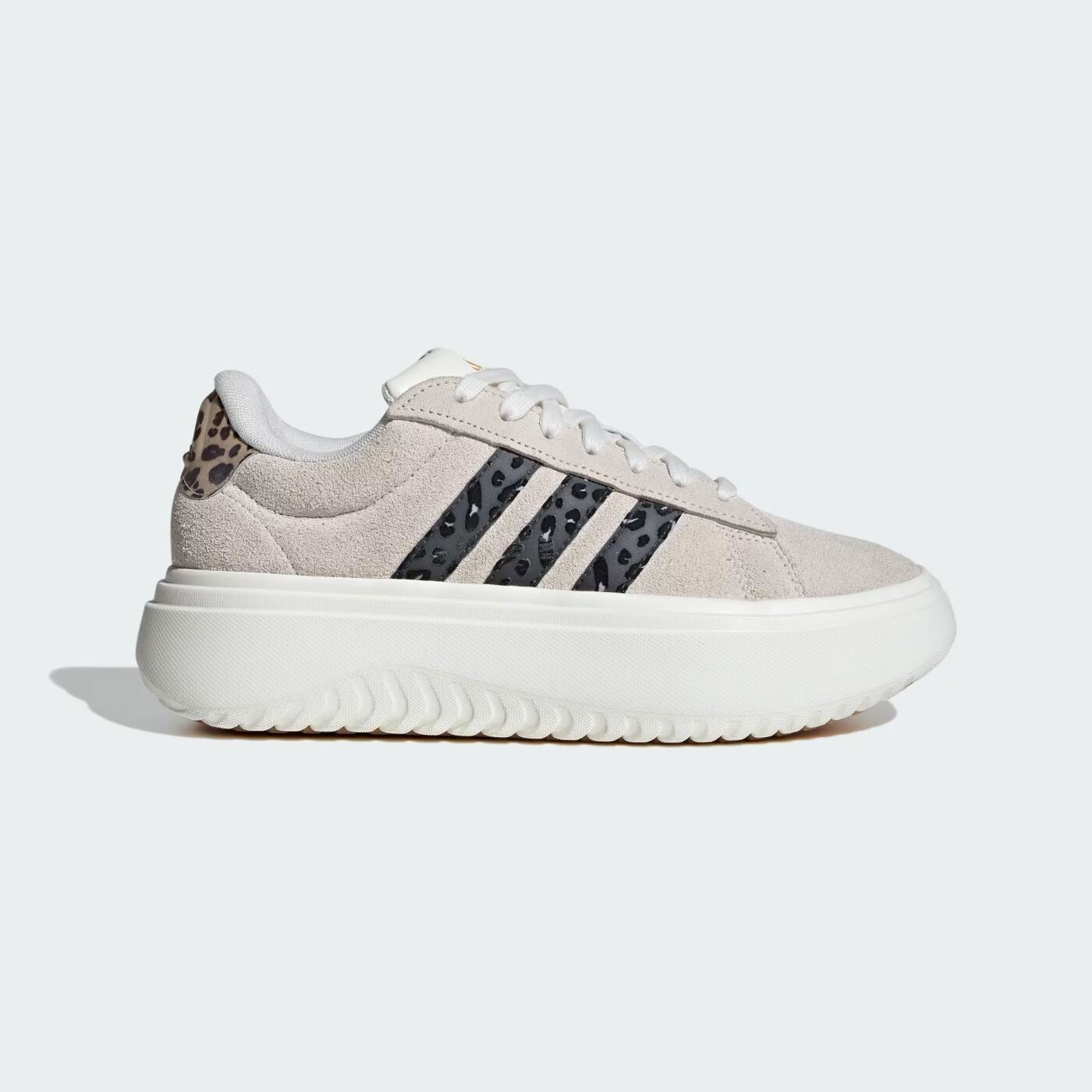 Кросівки Adidas Grand Court Platform Suede IE3620