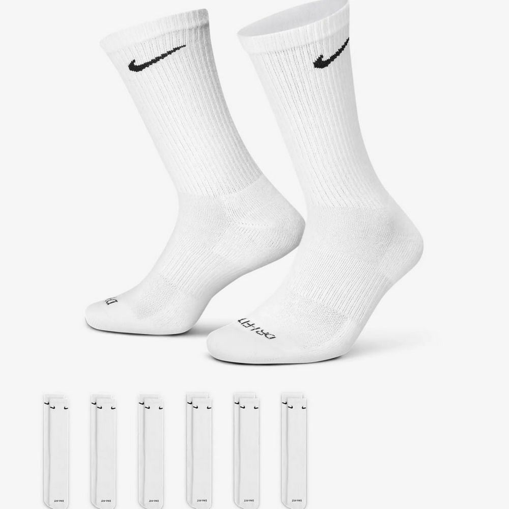 Шкарпетки Nike Everyday Plus Cushioned Training SX6897-100