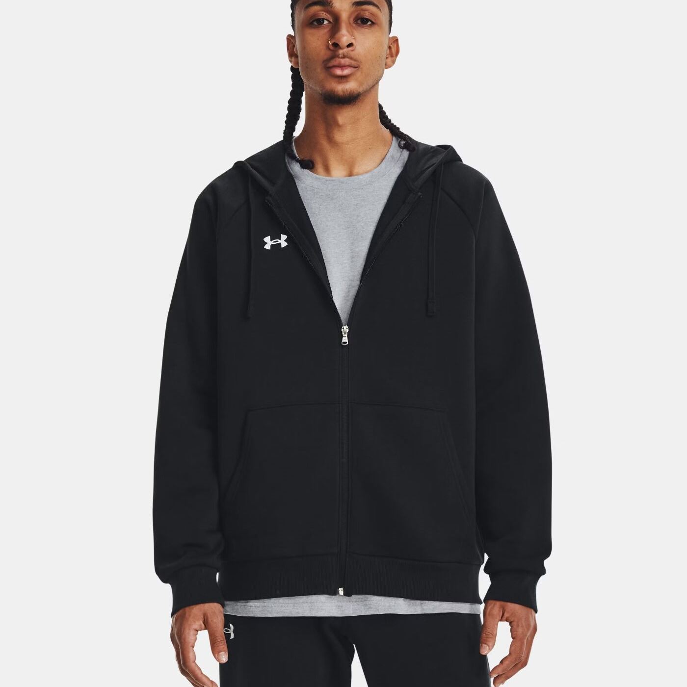 Кофта Under Armour Rival Fleece Full-Zip 1379767-001