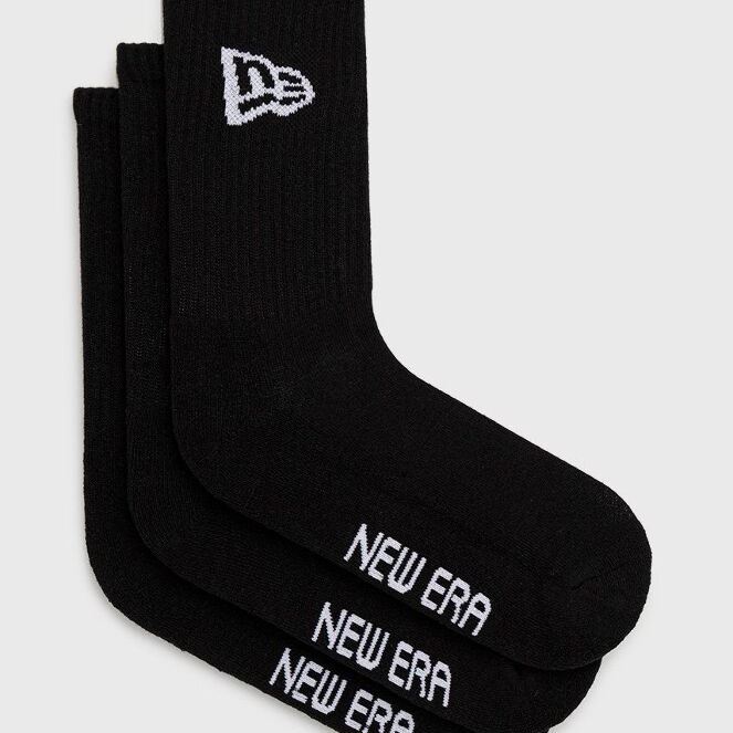 Шкарпетки New Era Flag Crew Socks Blk 13113643