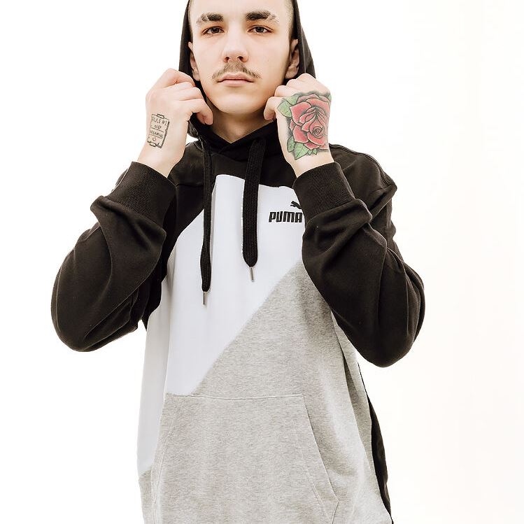 Кофта Puma Power Colorblock Hoodie 67893101