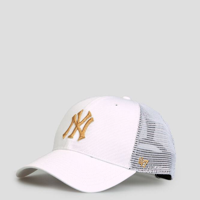 Бейсболка 47 Brand Ny Yankees B-BRMTL17CTP-WH