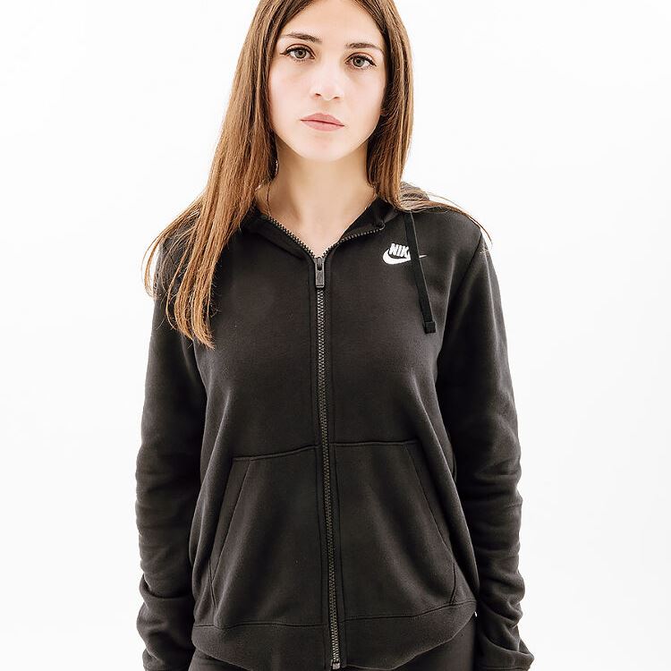 Кофта Nike Club Flc Fz Hoodie Std DQ5471-010