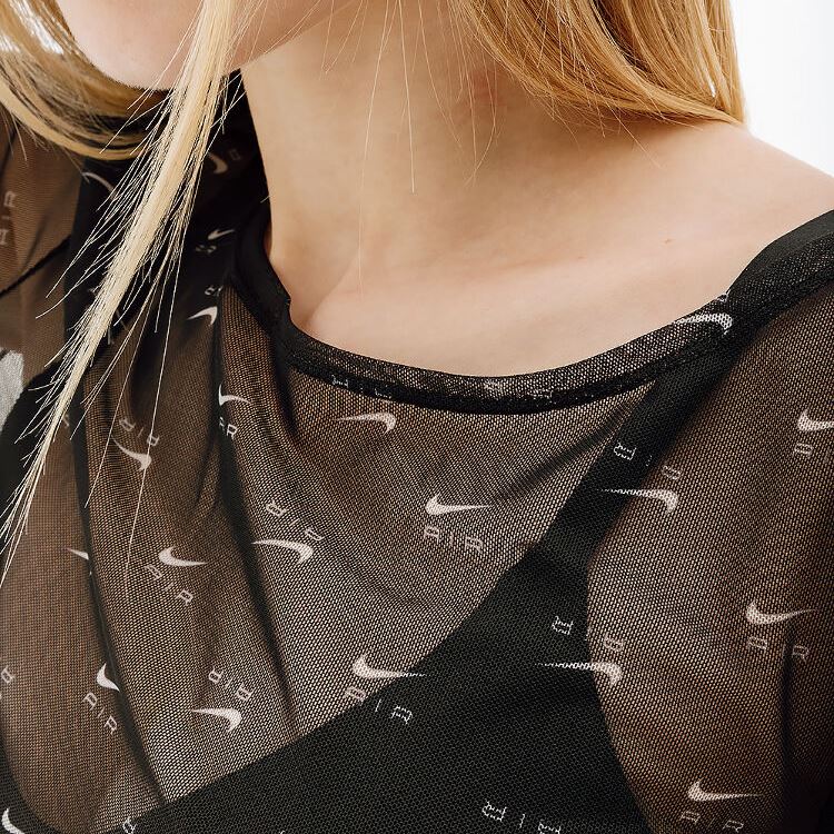 Сукня Nike W Nsw Air Aop Mesh Ls Dress DV8249-010