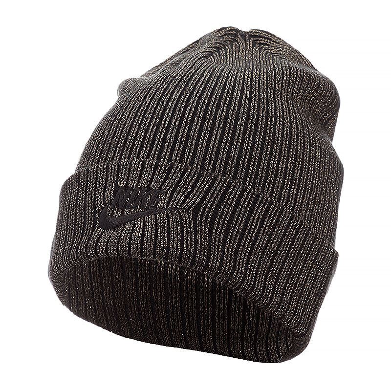 Шапка Nike U Nk Peak Beanie Sc Metallic L FJ8687-010