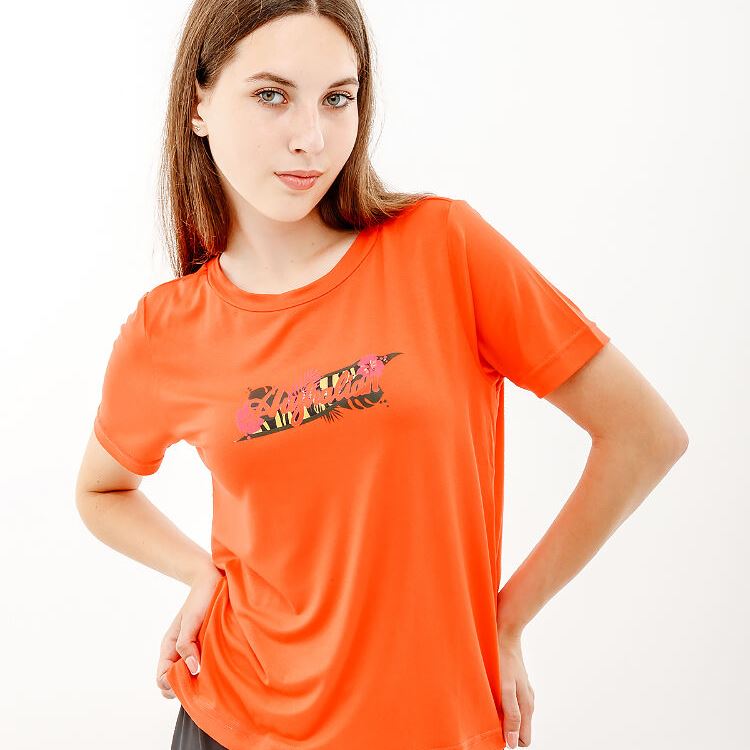 Футболка Australian Logo Flowers Tee Jersey V LSDTS0027-119