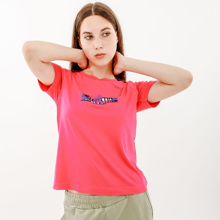Футболка Australian Logo Flowers Tee Jersey V LSDTS0027-227