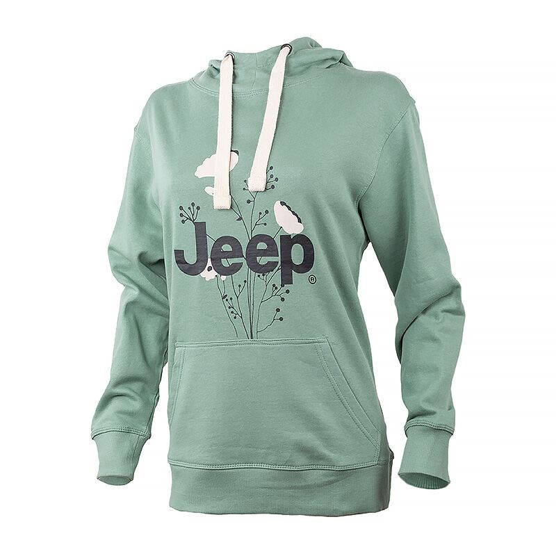 Худі Jeep Hooded Oversize Sweatshirt Botanical Print O102606-E854
