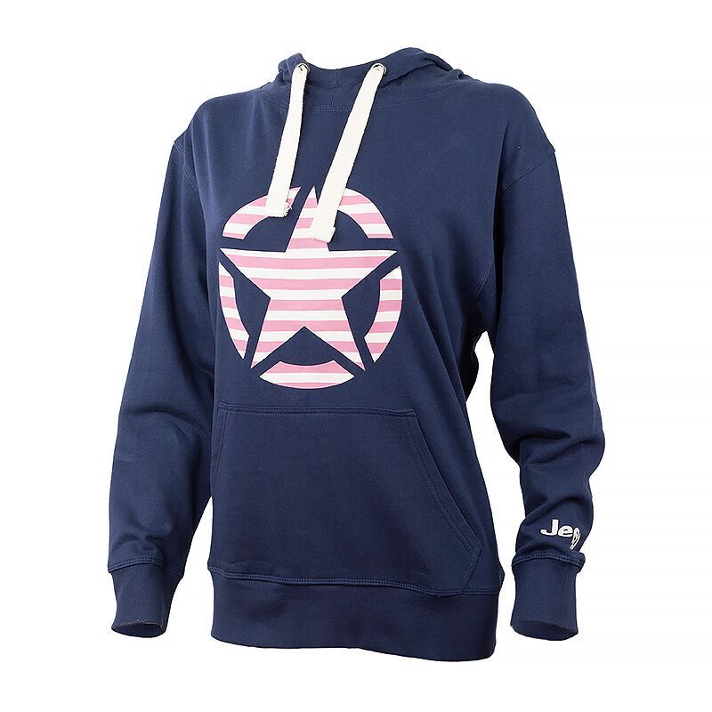 Худі Jeep Hooded Oversize Sweatshirt Star Striped Print O102608-A184