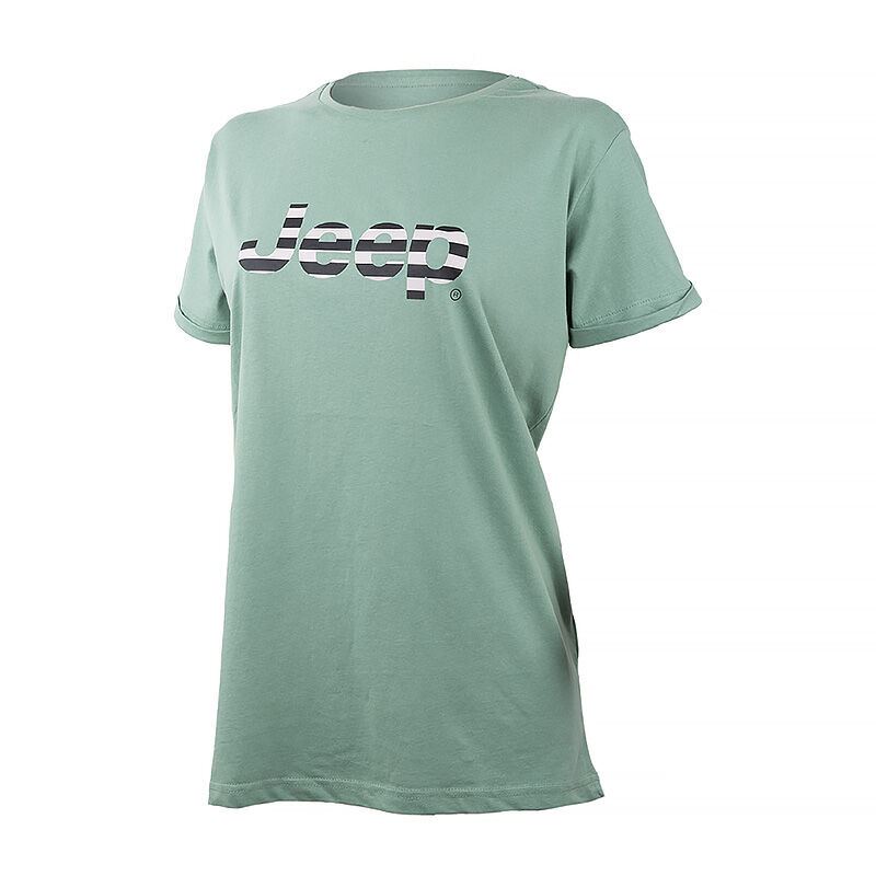 Футболка Jeep T-Shirt Oversize Striped Print Turn O102611-E854
