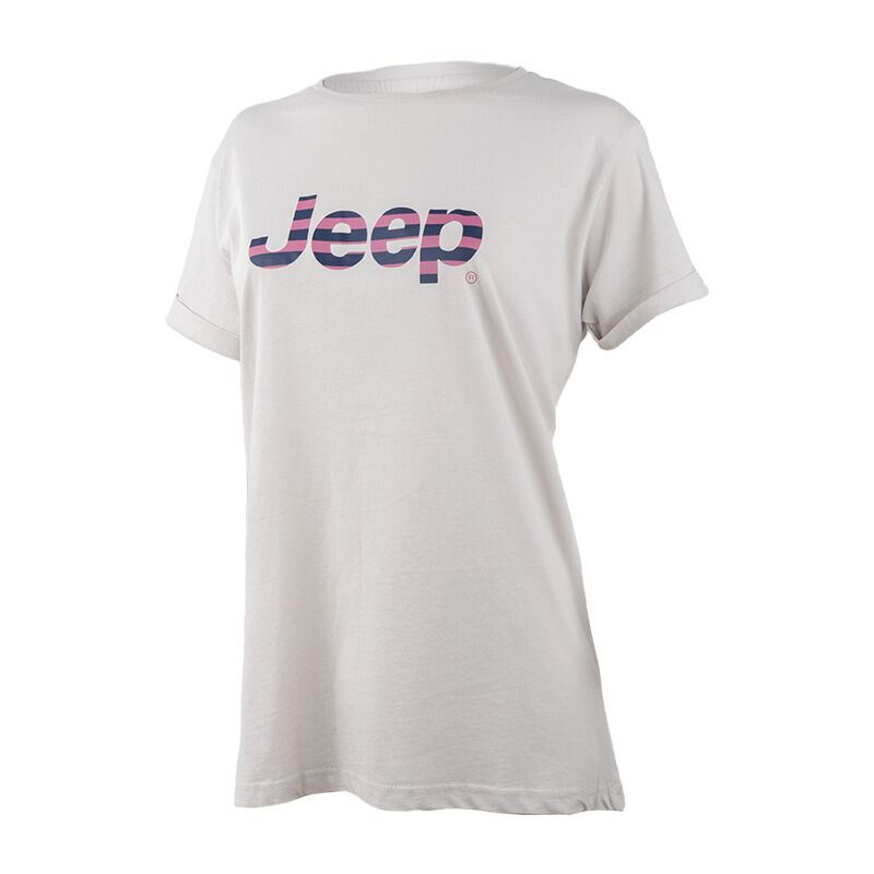 Футболка Jeep T-Shirt Oversize Striped Print Turn O102611-J863