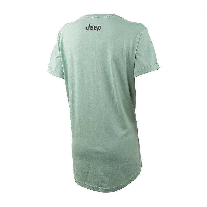 Футболка Jeep T-Shirt Oversize Star Striped Print Turn O102613-E854