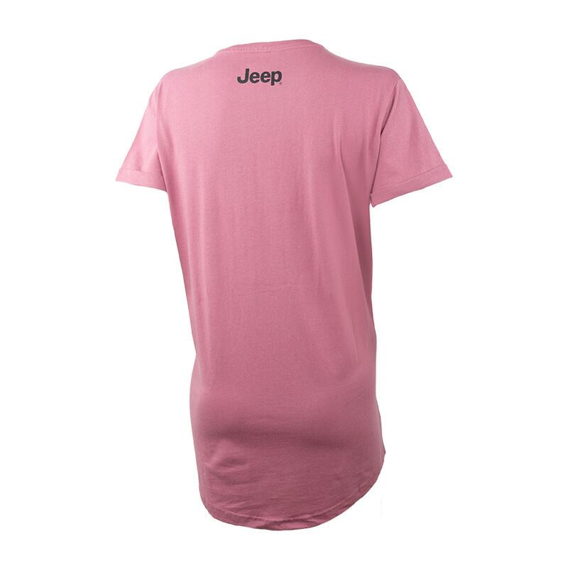 Футболка Jeep T-Shirt Oversize Star Striped Print Turn O102613-P490