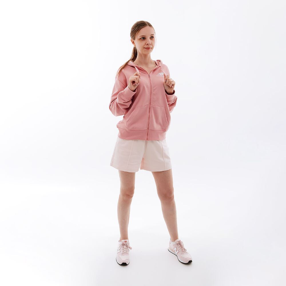 Кофта New Balance Essentials Stacked Logo Fz WJ31530HAO