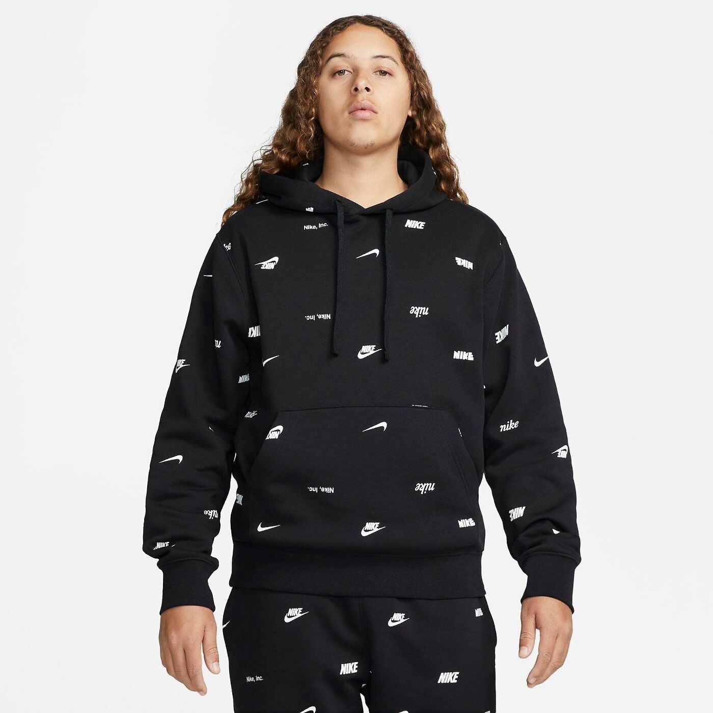 Кофта Nike Club+ Pullover FB7434-010