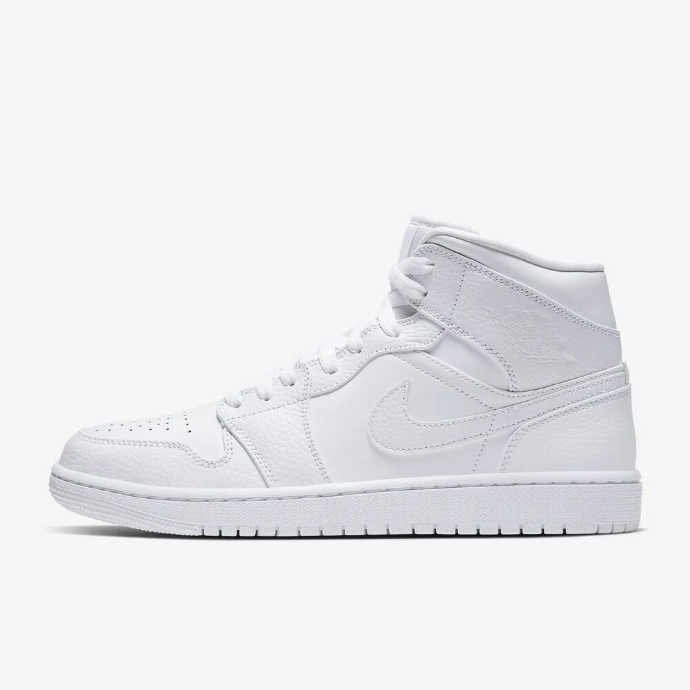 Кросівки Nike Air Jordan 1 Mid White 554724-130