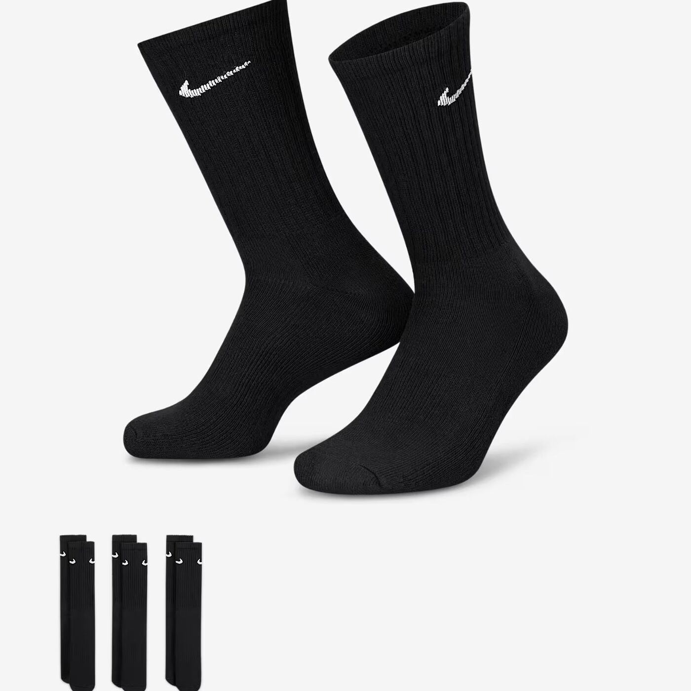 Шкарпетки Nike Everyday Cushion Crew 3 SX4508-001
