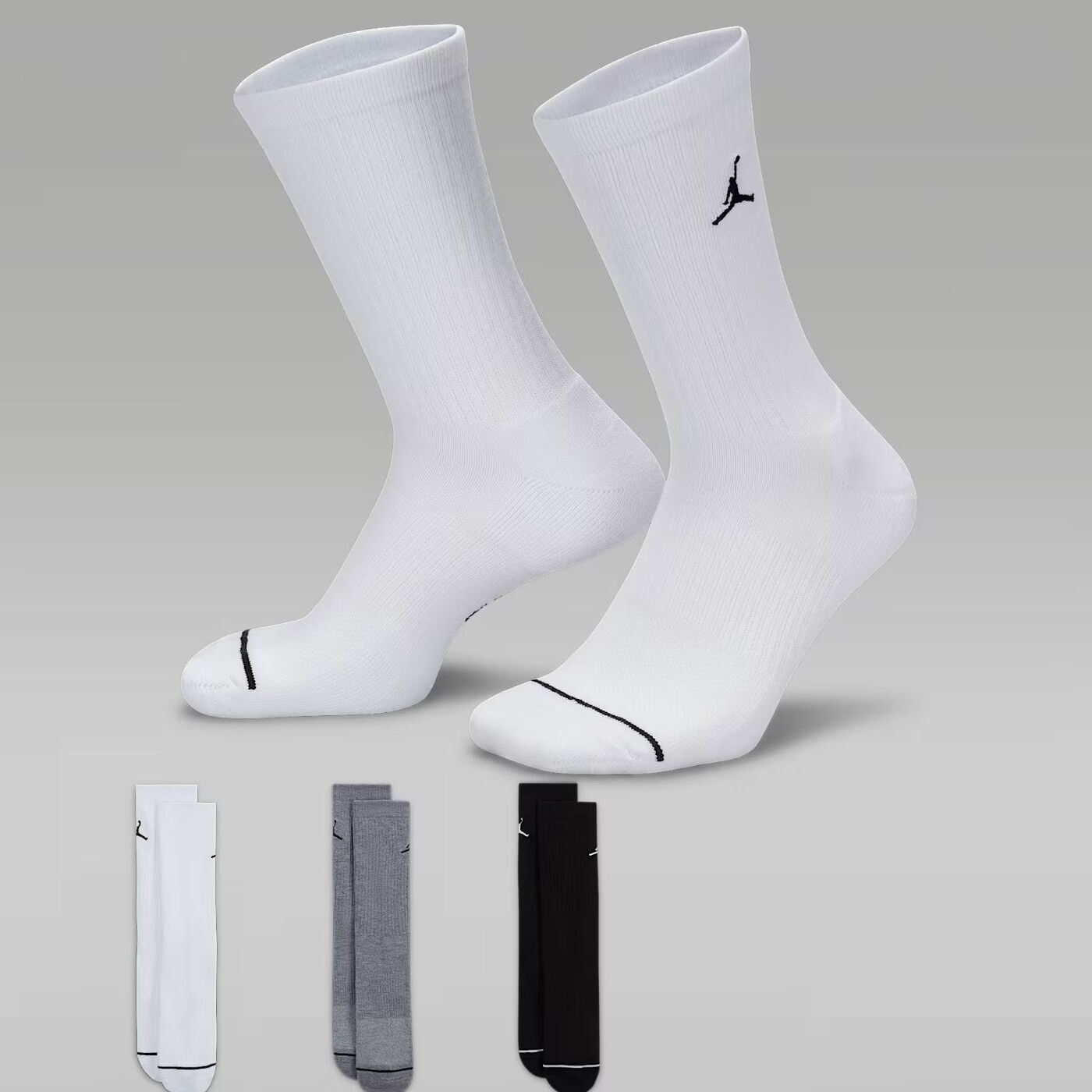 Шкарпетки Nike Air Jordan Everyday Cushioned Poly Crew Socks 3PR DX9632-914