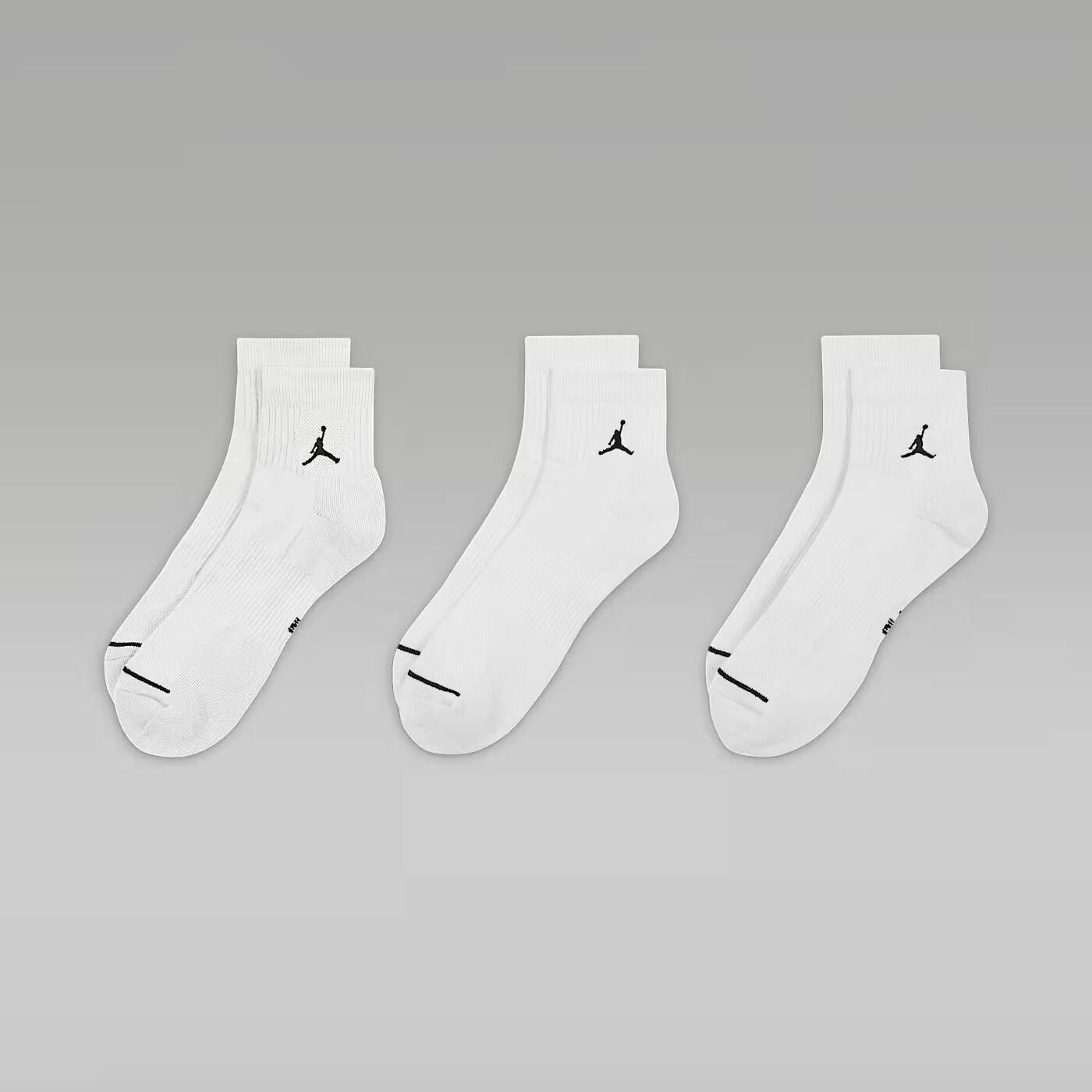 Носки Nike Air Jordan Everyday Cushioned Polyester Ankle 3PK DX9655-100