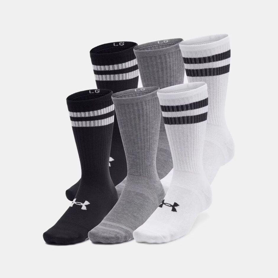 Шкарпетки Under Armour Essential 6pk Crew 1387058-101