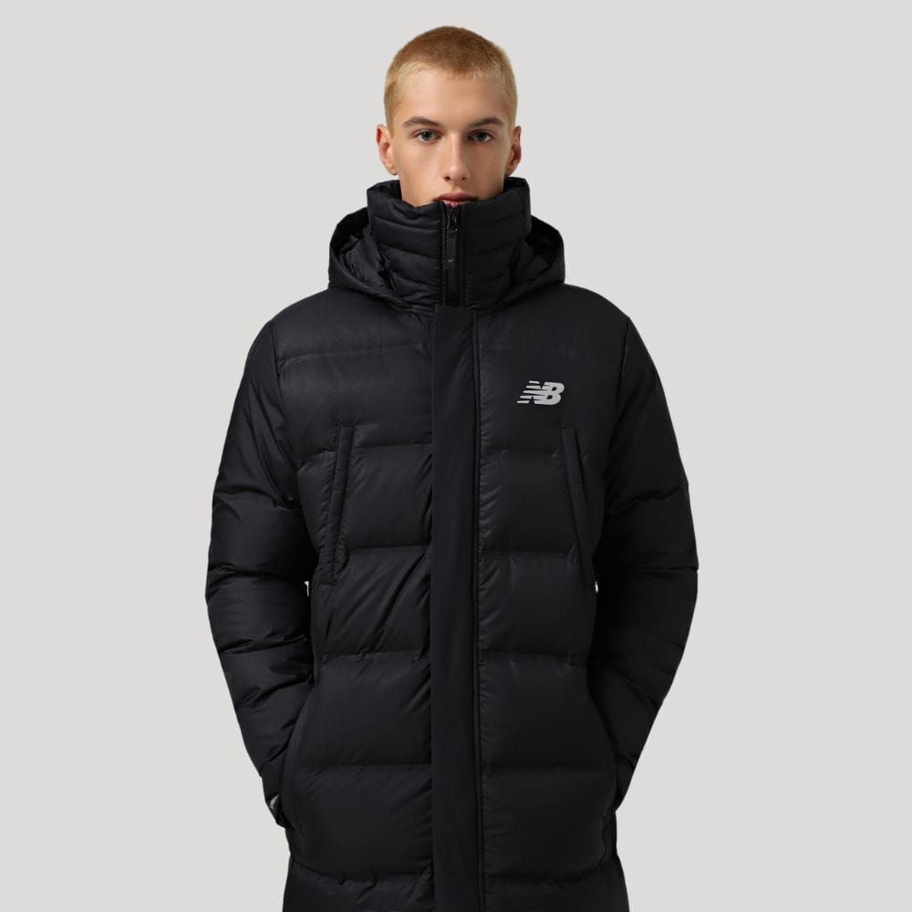 Куртка New Balance Bench Long Down MJ231054BK
